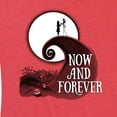 thumbnail image 3 of The Nightmare Before Christmas - Jack Sally Now and Forever - Women's Short Sleeve Graphic T-Shirt, 3 of 5