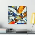 thumbnail image 4 of Plane in Flight Sky - Canvas, 4 of 10