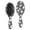 Halloween Ghosts Bats and Eyes, variant on Halloween Ghost Star Pattern Brush, Detangling Hair Brush, Scalp Massage Hair Comb, Round Tip Bristles Gifts for Holiday Birthday Gifts