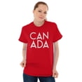 thumbnail image 4 of Canada Maple Leaf Flag Patriotic Men's Graphic T Shirt Tees Brisco Brands S, 4 of 5