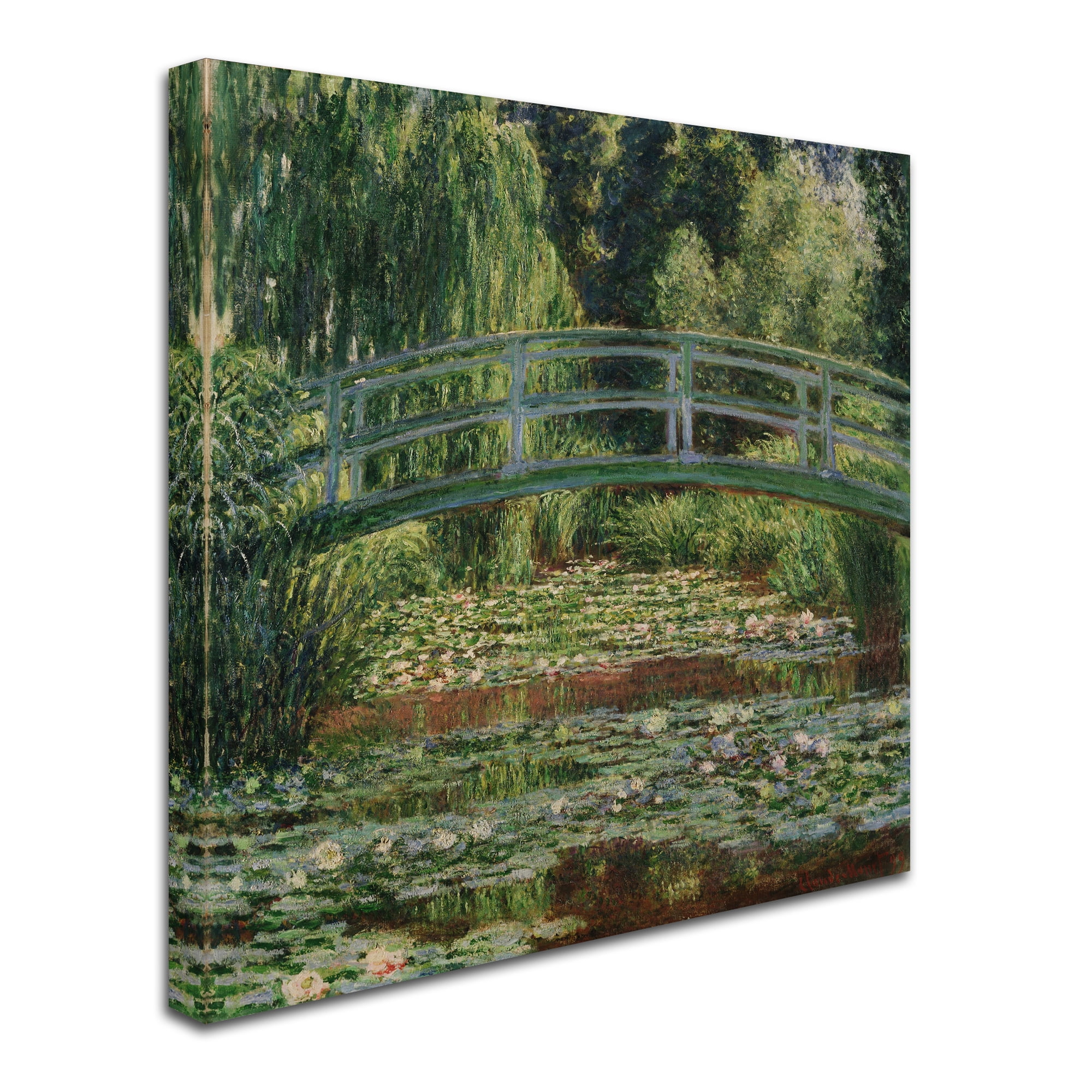 美品　Claude Monet 【arched bridge】 Claude Monet's Water Lilies and Japanese Bridge (1899) - Etsy