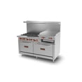 thumbnail image 1 of Sierra SR-6B-24RG-60 6 Burner Natural Standard Gas Fryer - 60 in., 1 of 1