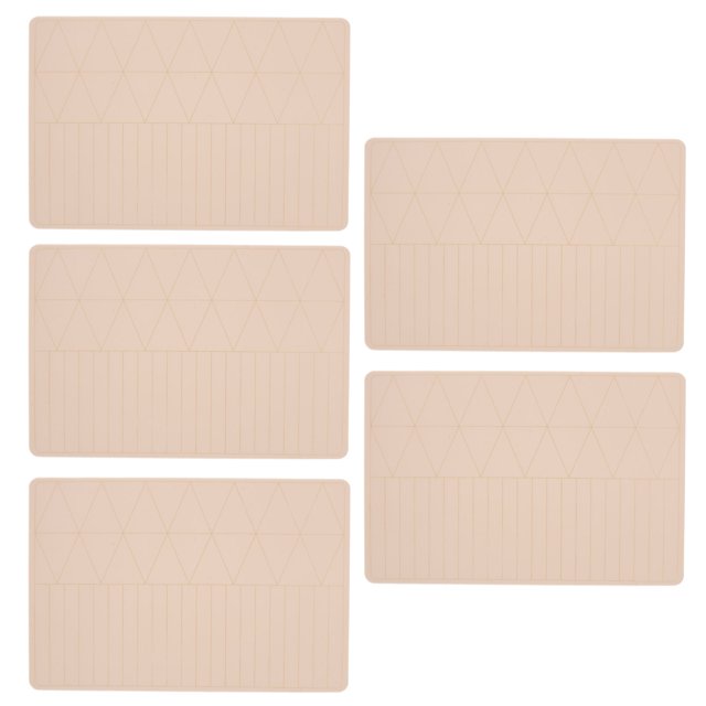 Piel de práctica de cejas piel de práctica de cejas de silicona de doble cara de 15 mm de grosor para salón de belleza ANGGREK Otros
