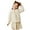 White, variant on Quilted Jackets For Toddler Boys Girls Solid Color Warm Down Coat Crewneck Snowsuit Outerwear Clothes Long Sleeve Soft And Comfort Fall And Winter Outdoor Coats