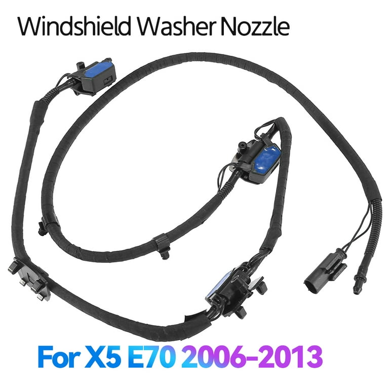 New Windscreen Nozzle Chain Windshield Washer Sprayer Jet System
