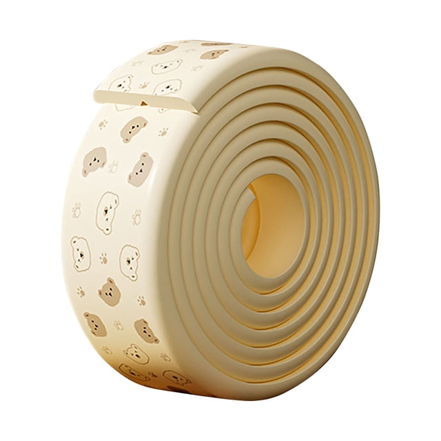 Protector de esquinas para bebés | Alfombrilla protectora para esquinas infantiles Alfombrilla protectora adecuada para estanterías, paredes, camas, armarios, muebles, mesas y mostradores 2 m