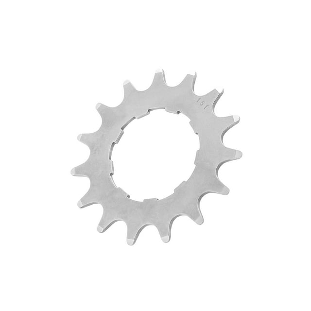 ziyahi Cassette de Vélo à Vitesse Unique Roue Libre Réaménagement 12T Composants Pièces de Vélo Argent 15T