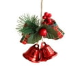 thumbnail image 7 of Fwttom Christmas Bells - Hanging Bells Ornaments Holiday Christmas Bells for Decorations Indoor Outdoor Xmas Tree Wreath Garland, 7 of 7