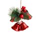 thumbnail image 2 of Campanas Navideñas Vintage Colgantes para Decoración de Puertas, Paredes y Ventanas, Ideales para Interiores y Exteriores | 1 Unidad, 12 X 9 X 4,5 Cm, de Hierro, para Árboles de Navidad, 2 of 6