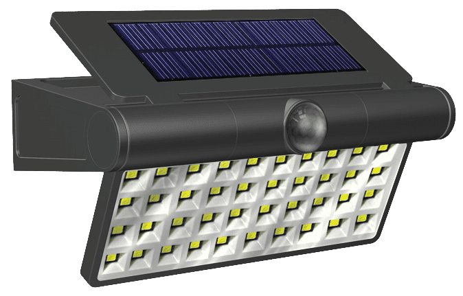 Hyper Tough 1500 Lumen LED Motion Activated Solar Path Light,Durable Plastic Construction