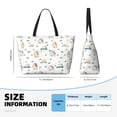 thumbnail image 4 of Disketp Cartoon House Bolsa de Playa de Gran Capacidad, Bolso Impermeable y a Prueba de Arena para Mujer, Ideal para Playa, Piscina y Natación, 4 of 7