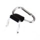 thumbnail image 3 of Mosquetón Bebida Soporte para botella de agua Clip para deporte al aire libre Camping Senderismo GIMNASIO Plata Sunnimix Botella de agua del ciclo, 3 of 8