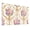 Color 3, variant on 8 Pack Art Acoustic Panels Sound Absorbing Vintage Floral Daisies Pink Yellow Flowers Dark Decorative Soundproof Wall Panels Self Adhesive for Nursery Game Room Bedroom 48"x32"
