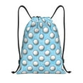 thumbnail image 1 of Gaeub Golf Balls 1 Drawstring Backpack Bag Sport Gym Sackpack Heavy Duty String Backpack for Men Women-Small, 1 of 6