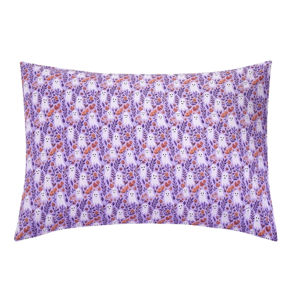 Dreamon Halloween Super Soft Microfiber Pillowcase-Garden Ghosties-Standard/Queen, 1 Piece