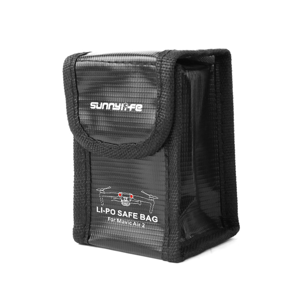 1 Battery DJI Mavic Air Lipo Battery Battery Safe Bag Fire Protection Bag Sunnylife