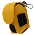 thumbnail image 1 of Bolsa pequeña de cuero PU para pelotas de Golf, bolsa para pelotas de Golf con mosquetón, bolsa portátil para pelotas de Golf, soporte en T, riñonera amarillo Sunnimix Estuche para pelotas de golf, 1 of 8