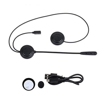 E200 Waterproof Bluetooth Helmet Headset 2 Riders Motorcycle Helmet Intercom 300M Communication System with AUX Input for