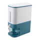 thumbnail image 2 of Fiudx Ofertas de la semana Caja de almacenamiento de baldes para el hogar Cilindro dosificador con tanque de almacenamiento automático de arroz, 2 of 7