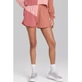 thumbnail image 2 of Peach Blossom Colorblock Patchwork Long Sleeve Short Set for Women - [ZhiHiMeRi] | (US 12-14)L, 2 of 12