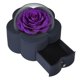 thumbnail image 1 of Joyero de flores eternas Cajón en forma de flor que puede contener collares, anillos y tapa de acrílico Regalo festivo, 1 of 5