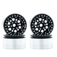 thumbnail image 4 of Ruedas, Llanta de rueda de aleación de aluminio, cubo de llantas de rueda Beadlock, reemplazo de 4 U Tomshoo negro, 4 of 7