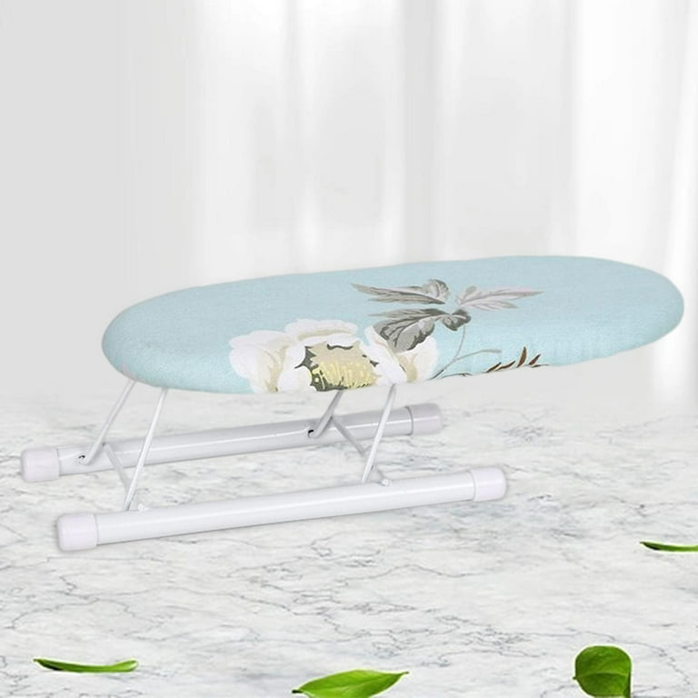 Mini Ironing Board, Table Ironing Boards with Folding Legs, Table Ironing  Board Small Ironing Board with Cotton Cover, Portable Mini Sleeve Ironing