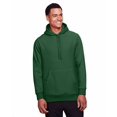 thumbnail image 3 of Team 365 TT96 Unisex Zone HydroSport™ Heavyweight Pullover Hooded Sweatshirt-Sport Dark Green-6XL, 3 of 5