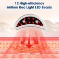 thumbnail image 6 of Micro-Current Red Light Eye Massager, AGDOAD Electric Beauty Device with 12 x 660nm Red Light LEDs, Reduce Dark Circles and Bags, Type-C Charging, Portable & Stylish for Men & Women, 6 of 18