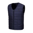 thumbnail image 1 of Chaleco calefactor de invierno con doble control, 12 distritos, control único, 10 distritos, cuello en V, chaleco para hombre, base de chaleco para hombre, temperatura constante USB, 1 of 4