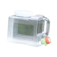 thumbnail image 3 of Contenedor de agua shamjiam Botella transparente portátil 3L, 3 of 8