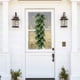 thumbnail image 5 of Guirnalda navideña de ratán de 56 cm | Follaje de agujas de pino de resina verde | Decoración navideña corta y empalmable para puertas, escaleras, repisas y decoración festiva para interiores y, 5 of 6