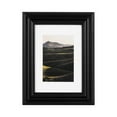 thumbnail image 1 of DesignOvation Leno 5" x 7" Matted to 3.5" x 5" Black Picture Frame, 1 of 7