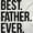 White, variant on Best Relative Ever Zip Up Hooded Sweatshirts For Men Best Father Ever Worlds Greatest Dad