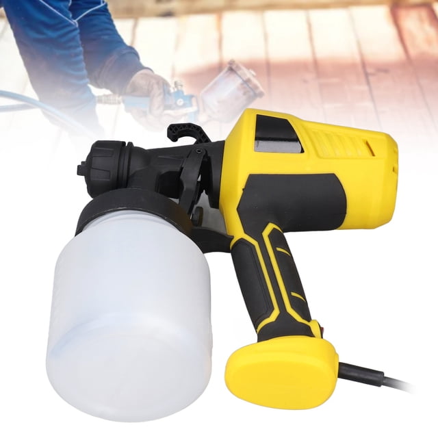 Pulverizador de Pinta Eléctrico Kit de Pistola Pulverizadora de Alta Potencia de 500 W Con Gran Capacidad de 800 ml, Efecto de Pulverización Uniforme para decoración decorémental