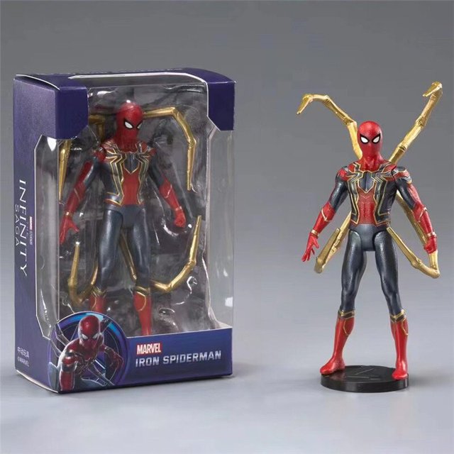 12 cm vengadores Marvel legend figuras de acción superhéroe Doctor Strange Deadpool Spiderman colección modelo juguetes para niños regalo zhangmengya LED