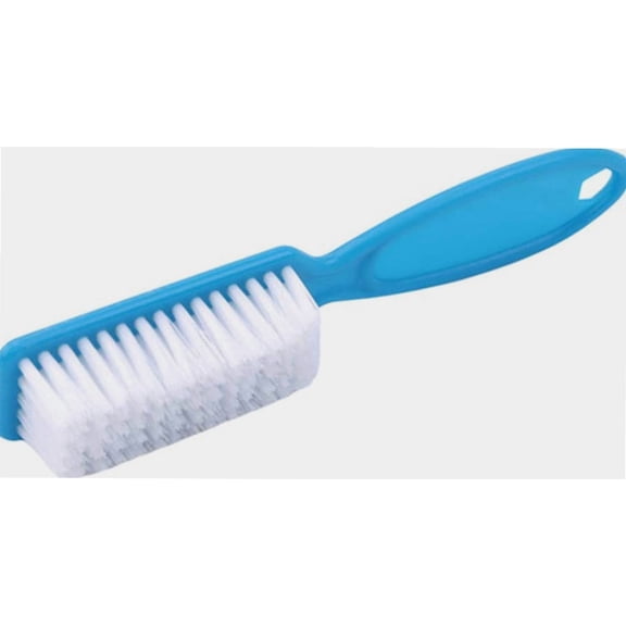Handle Grip Nail Brush Plastic Toe Cleaning Tool with Soft Bristle for Men Women,Blue