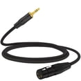 thumbnail image 1 of Cable de audio estéreo HOSONGIN XLR hembra a TRS de 3,5 mm, 1,8 m, 1 of 6