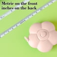 thumbnail image 4 of Household Essentials Tools Home Improvement,Flower Shaped Small Tape Measure 2Meter Plastic Tape Measure Rubber Ruler Telescopic Measuring Ruler Full Three Circumference Ruler Petal Shaped Small Tap, 4 of 6