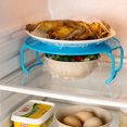 thumbnail image 4 of CAROOTU Microwave Rack Tray Multifunctional Heating Layered Steaming Rack Cooking Equipment Accessories For Kitchen, 4 of 7