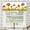 Color 5, variant on Rustic Fall Theme Rod Pocket Polyester kitchen Curtain Valances for Windows For Indoor Living Room Bedroom Kitchen Decoration 54x18 inch