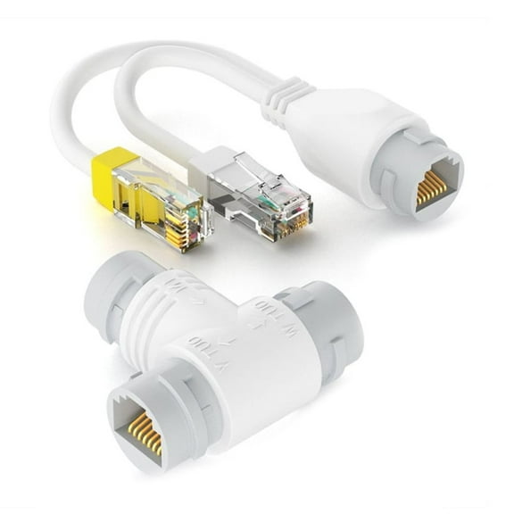 Splitter, 2 in 1 Ethernet Cable Sharing Device Extender for Efficient Networking Wiring Two Devices