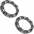 thumbnail image 1 of 2 x acero Jaula de bolas para bicicleta, rodamiento de 32 mm, 45 mm, 9 bolas, 7,94 mm, juego de bielas universal para bicicleta DIY, 1 of 3