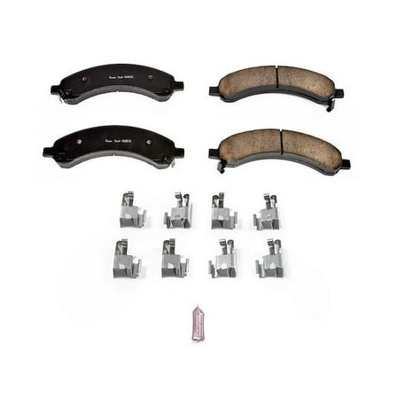 Rear Brake Pad Set - Compatible with 2003 - 2008 GMC Savana 3500 2004 2005 2006 2007