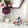 thumbnail image 4 of Hearts Acrylic Plaques Bible Inspirational Gifts for Women Keepsake Christian Positive Prayer God Sign Paperweight for Home Office Table Desk Butterfly Gifts for Birthday Christmas 5.9in DIY, 4 of 8