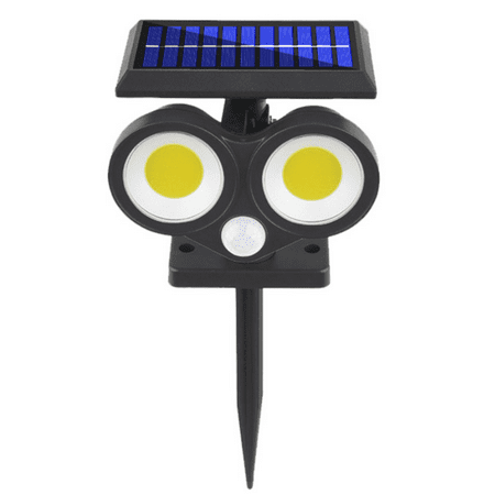 

Solar Spot Lights Waterproof Security Lights Lawn Yard 3 Lighting Modes