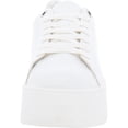 thumbnail image 3 of Steve Madden Womens Rockaway Platform Metallic Casual and Fashion Sneakers, 3 of 3