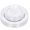 White, variant on 100PCS Clear Plastic Plates, Clear Disposable Plates for 50 Guests, 50 Dinner Plates 10.25 inch & 50 Dessert Plates 7.5 inch for Party, Graduation, Wedding