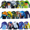 thumbnail image 2 of KEYIYUAN 2022 Camiseta de ciclismo de manga larga para hombre, camiseta de descenso, camiseta de motocross, ropa de ciclismo para exteriores, maillot de ciclismo para hombre Mtb, 2 of 5