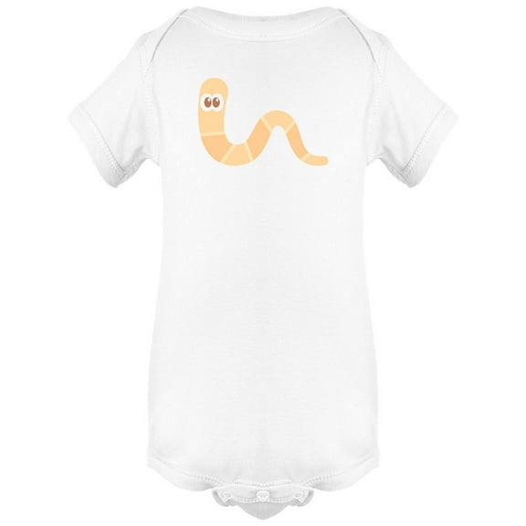 Cute Little Worm  Bodysuit Infant -Image by Shutterstock,  Newborn